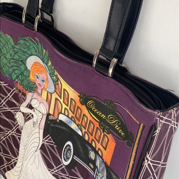 Prezzo Purple Ocean Drive Embellished Prezzo Purse - Picture 10 of 11